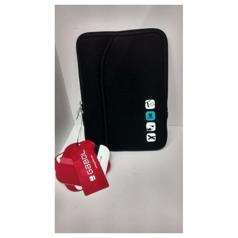 FUNDA ORDENADOR GABOL PRO NEOPRENO 7" NEGRO 402106 ^