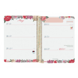 AGENDA ESCOLAR FINOCAM24 16M.CLOE E10 15,5*21,2 SVH 24-25 ROSA+ 627100225