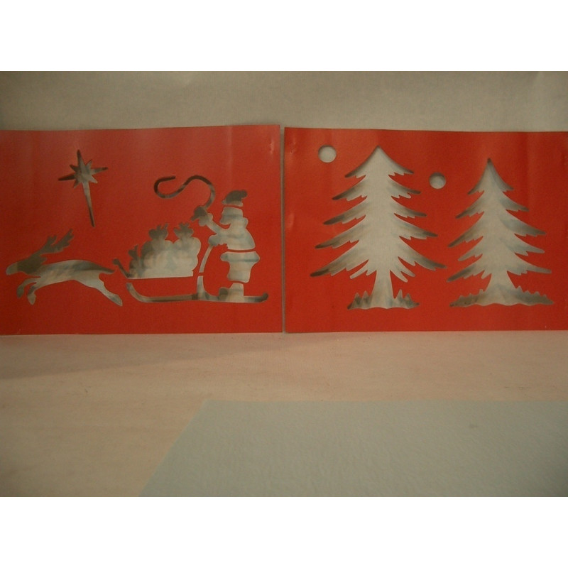 PLANTILLA NIEVE PARA CRISTALES 37781 ^