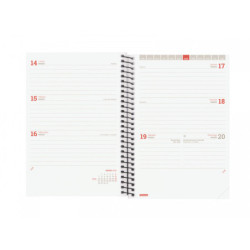 AGENDA ESCOLAR FINOCAM21 ESPIR COLOR E8 SV 21-22 VERDE+ 630522022