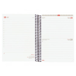 AGENDA ESCOLAR FINOCAM21 ESPIR LABEL E10 1DP21-22 AZUL COB.+ 633121522