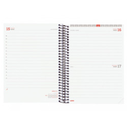 AGENDA ESCOLAR FINOCAM23  ESPIR LABEL 1DP23-24 AZUL COB.+ E10 - 155*212 633121524
