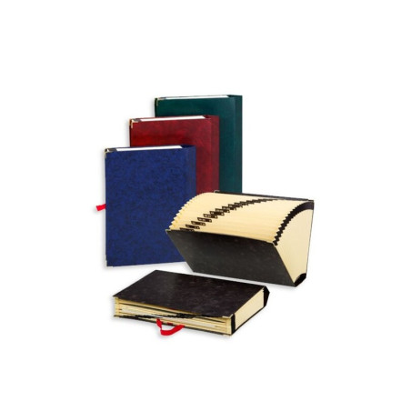 CLASIFICADOR FUELLE A-Z 1/31 CUARTO CARTON CLASSIC NEGRO CARCHIVO 1996 38