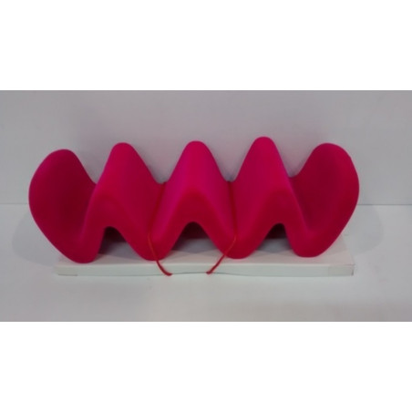 ORGANIZADOR PRYSE SOFTY FLOCADO WAVE FUCSIA 8000552 ^