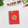 AGENDA ESCOLAR FINOCAM24 ESPIR E8 12*17,1 1DP 24-25 ROJO+ 633363025