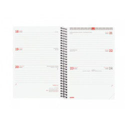 AGENDA ESCOLAR FINOCAM23  ESPIR LABEL SVH 23-24 ROJO+ E8 - 120*171 633483024