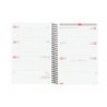 AGENDA ESCOLAR FINOCAM23  ESPIR LABEL SVH 23-24 ROJO+ E8 - 120*171 633483024