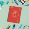 AGENDA ESPIRAL ESCOLAR FINOCAM22 SECUNDARIA ROJO 1/4 SVH 22-23+ 4º - 155X212 634204223