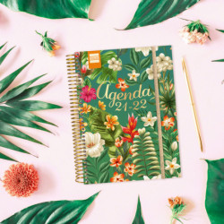 AGENDA ESCOLAR FINOCAM21 SEC.TROPICAL 1/8 SV 21-22+ 634222722