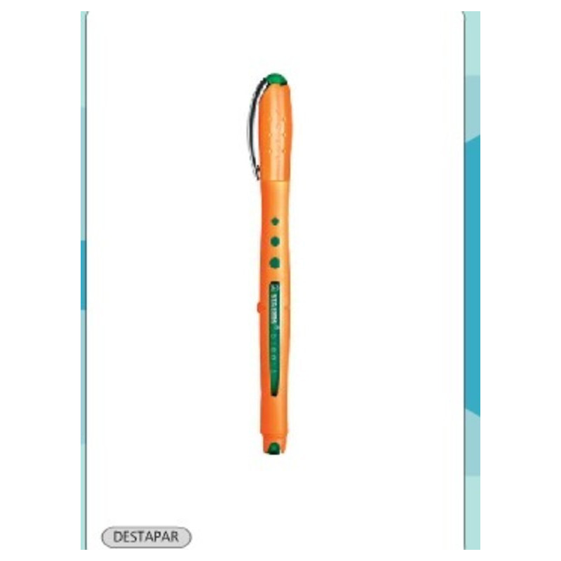 ROTULADOR STABILO BIONIC WORKER VERDE C/10U ^