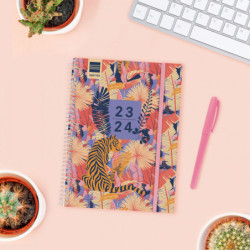 AGENDA ESCOLAR FINOCAM23  SECUNDARIA SVH 23-24 TIGER+ 8º - 120*164 634223624