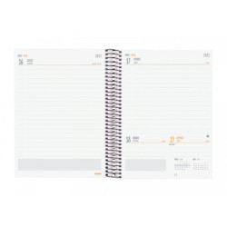 AGENDA ESPIRAL ESCOLAR FINOCAM22 SECUNDARIA PANTER 1/4 1DP 22-23+ 4º - 155X212 634243623