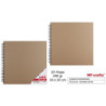 BLOC PAPEL MADRID PAPEL KRAFT 30*30 200G BLOC 20H PD140-04