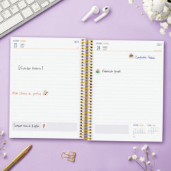 AGENDA ESCOLAR FINOCAM24 SEC.4º 1DP 24-25 LILAC+ 634244625