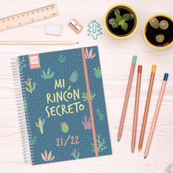 AGENDA ESCOLAR FINOCAM21 SEC.RINCON 1/8 1DP 21-22+ 634263022