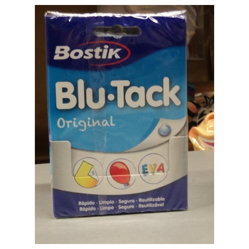 PEGAMENTO TACK BLU-TACK ORIGINAL PTE 12 SOBRES PLICO