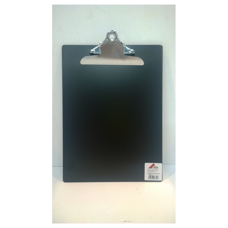 CARPETA PINZA METAL JUMBO FL NEGRO LISO ARTES 2501-1