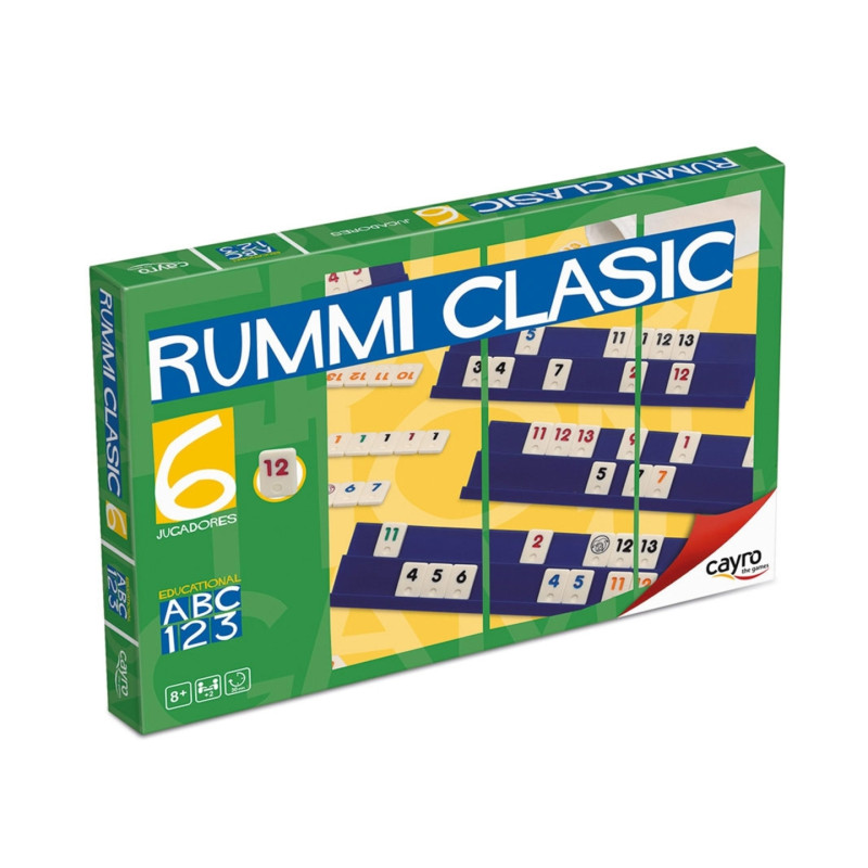 JUEGO RUMMICLASSIC ORIGINAL 6 JUGADORES CAYRO 712