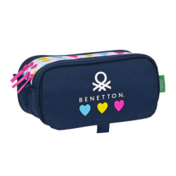 PORTATODO TRIPLE BIG BENETTON "LOVE" SAFTA23 ENERO 812350710