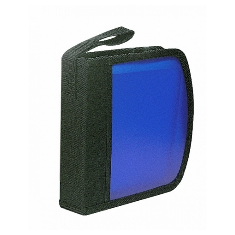 ARCHIVADOR CD PRYSE DENIM AZUL 24CD PLASTICO ^