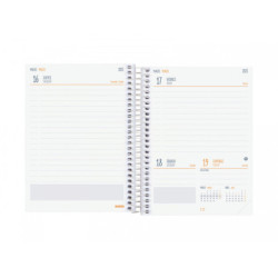 AGENDA ESPIRAL ESCOLAR FINOCAM22 COOL 1/8 1DP 22-23 AZUL+ 8º - 120X162 645020123