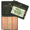 LAPIZ FABER-CASTELL PITT PASTEL 24 COLORES CAJA METAL 112124