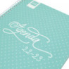 AGENDA ESPIRAL ESCOLAR FINOCAM22 COOL 1/4 SVH 22-23 TURQUESA+ 4º - 155X212 645040523