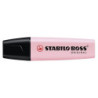 MARCD.FLUOR STABILO BOSS PASTEL RUBOR ROSA C/12U 70/129