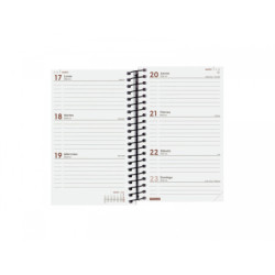 AGENDA ANUAL FINOCAM25 YEAR E3 (79*127) SVH 2025 NEGRO+ 741426025