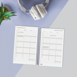 AGENDA ANUAL FINOCAM25 YEAR E5 (117*181) SVH 2025 AZUL+ 741441025