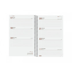 AGENDA ANUAL FINOCAM25 YEAR E5 (117*181) SVH 2025 ROJO+ 741443025