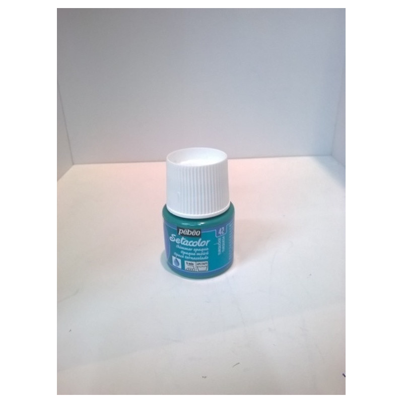 PINTURA PEBEO SETACOLOR  45ML OPACO TORNASOLADO TURQUESA C-42
