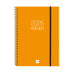 AGENDA OPAQUE E10 SVH 2026 NARANJA+ FINOCAM26 742762926 162 X 14 X 212 MM
