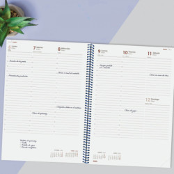 AGENDA ANUAL FINOCAM25 YEAR E40 (210*297) SVV 2025 AZUL+ 742041025