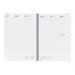 AGENDA ANUAL FINOCAM25 YEAR E40 (210*297) SVV 2025 AZUL+ 742041025