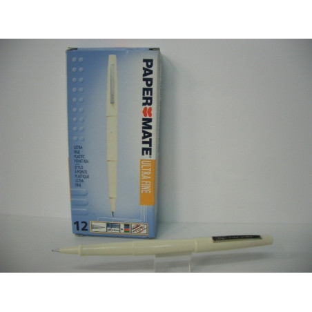 ROTULADOR PAPERMATE ULTRAFINA ROJO C/12U ^