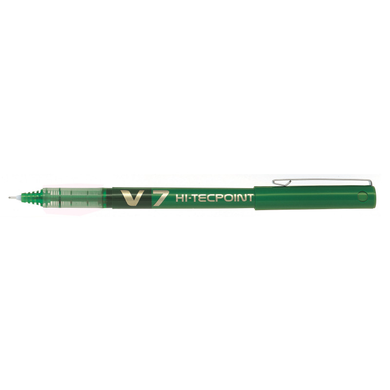 ROLLER V7 VERDE PUNTA AGUJA 0,7MM PILOT