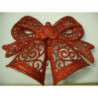 CAMPANAS RELIEVE ROJO 40CM 66882 ^
