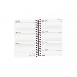 AGENDA ANUAL FINOCAM24 OPAQUE E3 SVH 2024 MARRON+ E3 79*127 742714024