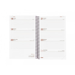 AGENDA ANUAL FINOCAM24 OPAQUE E5 SVH 2024 AZUL+ E5 117*181 742751024