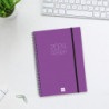 AGENDA ANUAL FINOCAM24 OPAQUE E10 SVH 2024 MORADO+ E10 155*212 742762724
