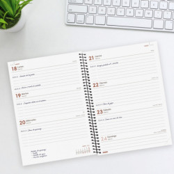 AGENDA ANUAL FINOCAM24 OPAQUE E10 SVH 2024 MORADO+ E10 155*212 742762724