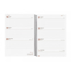 AGENDA ANUAL FINOCAM24 OPAQUE E10 SVH 2024 MORADO+ E10 155*212 742762724