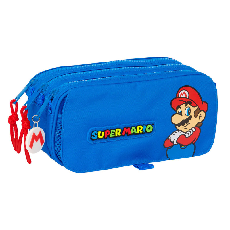 PORTATODO TRIPLE BIG SUPER MARIO "PLAY" 812371710 SAFTA24
