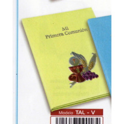 LIBRO COMUNION BULMARK PLACA ALUMINIO PORTARETRATOS VERDE TAL-V