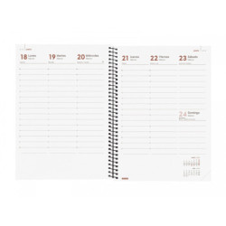 AGENDA ANUAL FINOCAM24 OPAQUE E10 SVV 2024 AZUL+ E10 155*212 742771024