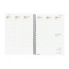 AGENDA ESPIRAL ANUAL OPAQUE E10 SV VERT.2022 NEGRO+ FINOCAM22 742776022