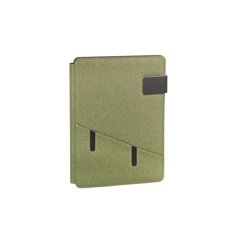 CARPETA CONGRESO FOLIO C/SOPORTE TABLET CARCHIVO TELA VENTURE VERDE 23010116