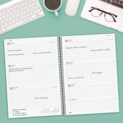 AGENDA ANUAL OPAQUE E40 SVH 2023 AZUL+ E40 - 210*297 742781023 FINOCAM23