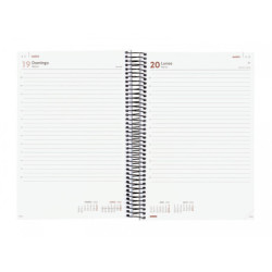 AGENDA ANUAL OPAQUE E11 1DP 2023 NEGRO+ E11 -  165*242 742876023 FINOCAM23